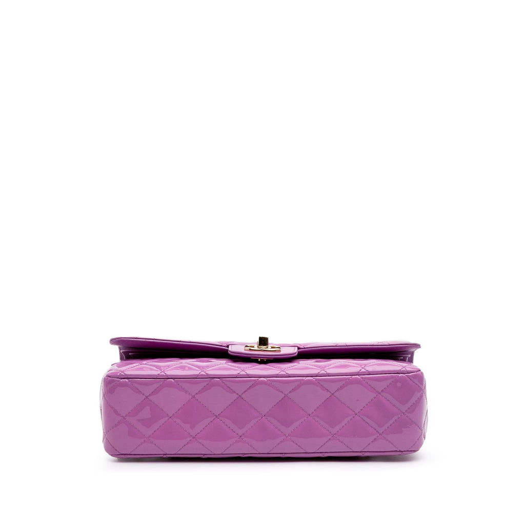Chanel Medium Classic Patent Double Flap