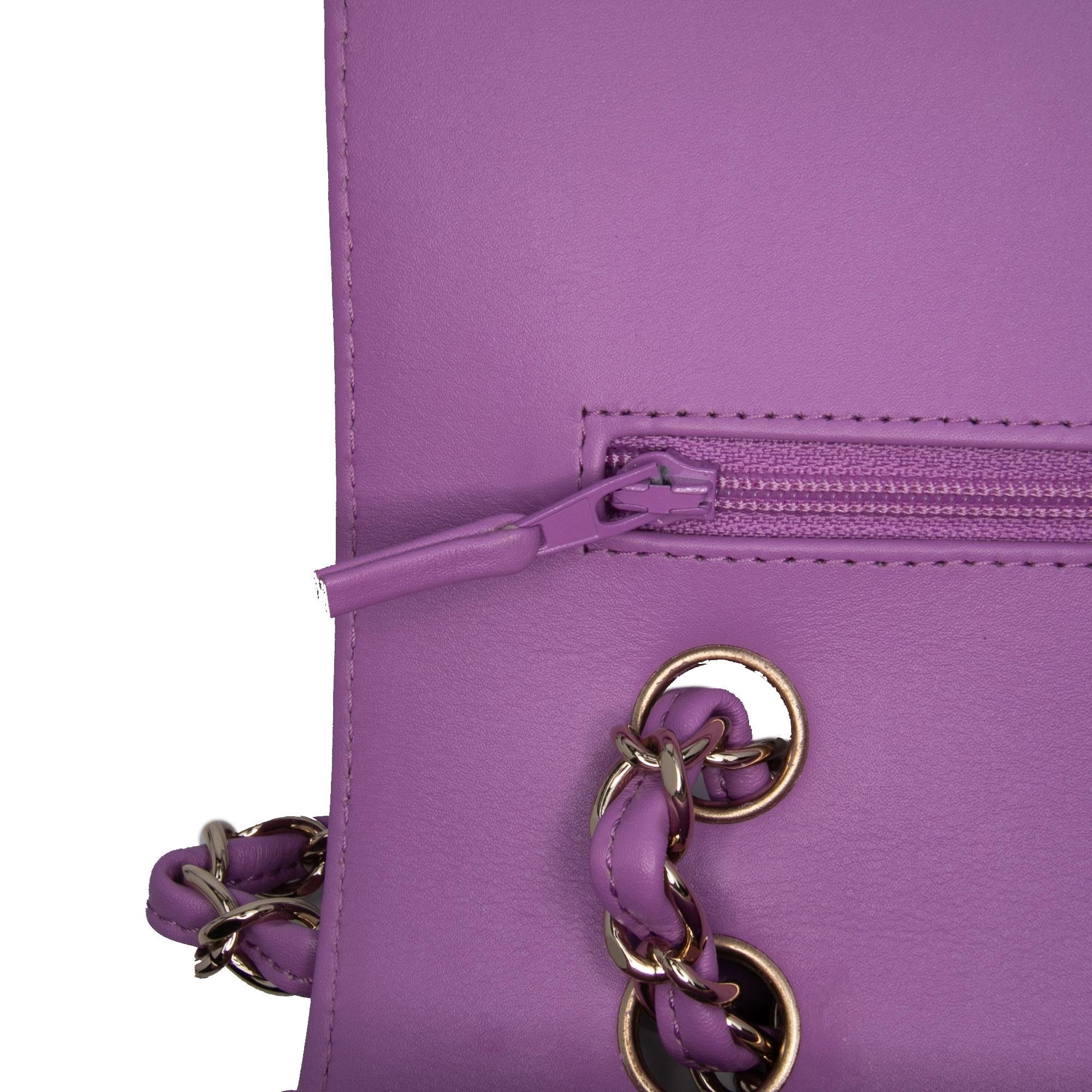 Chanel Medium Classic Patent Double Flap