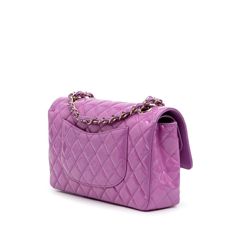 Chanel Medium Classic Patent Double Flap