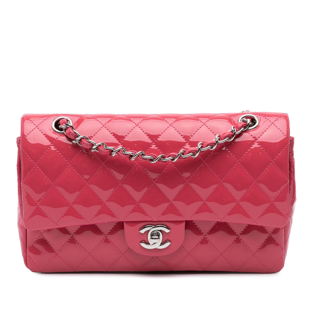 Chanel Medium Classic Patent Double Flap