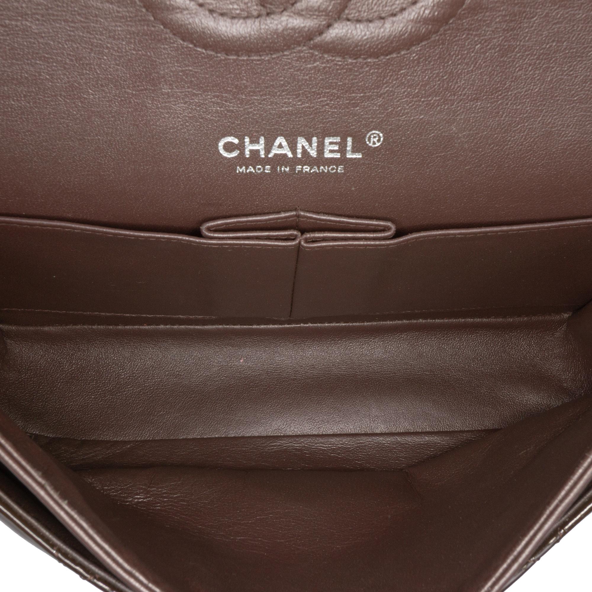 Chanel Medium Classic Patent Double Flap