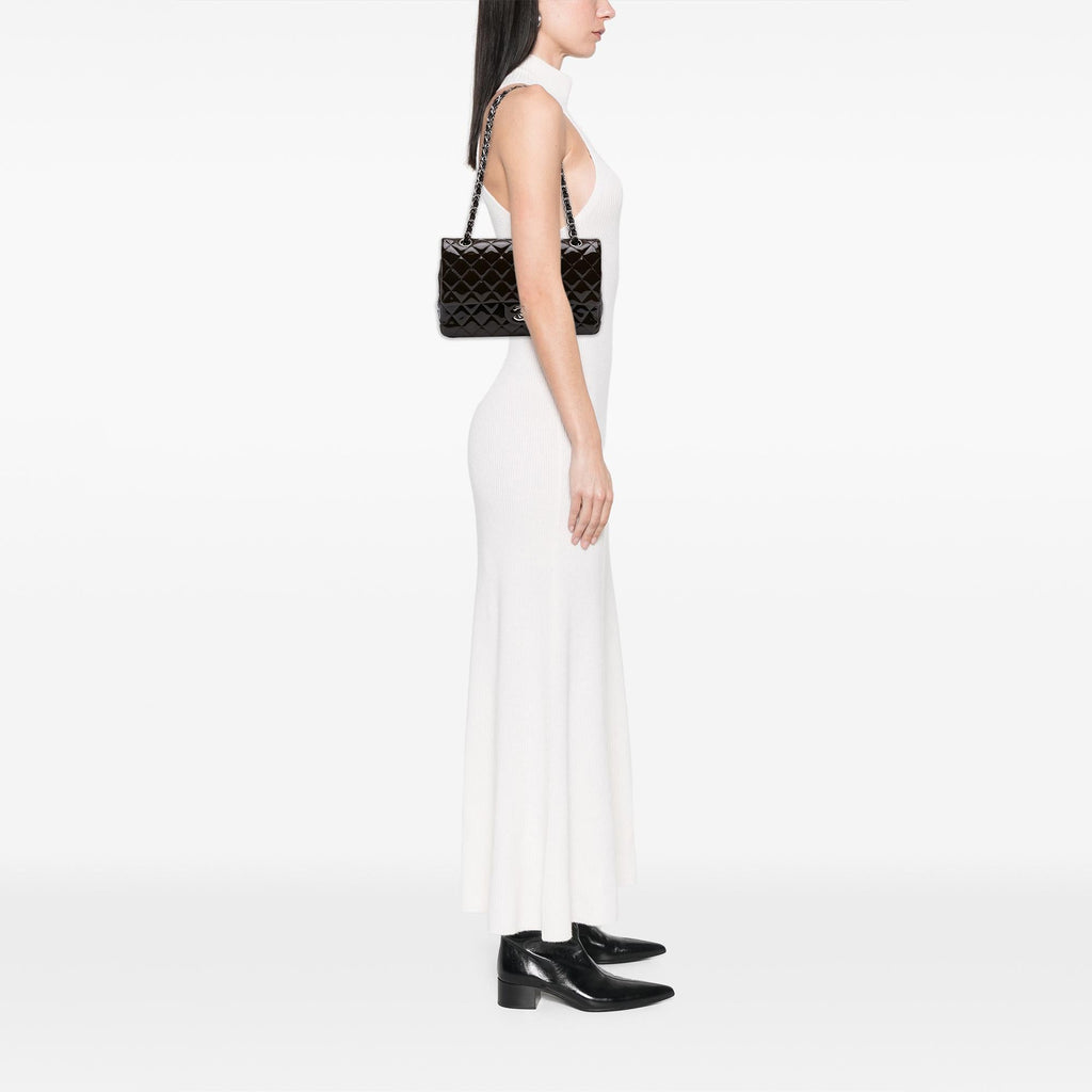 Chanel Medium Classic Patent Double Flap