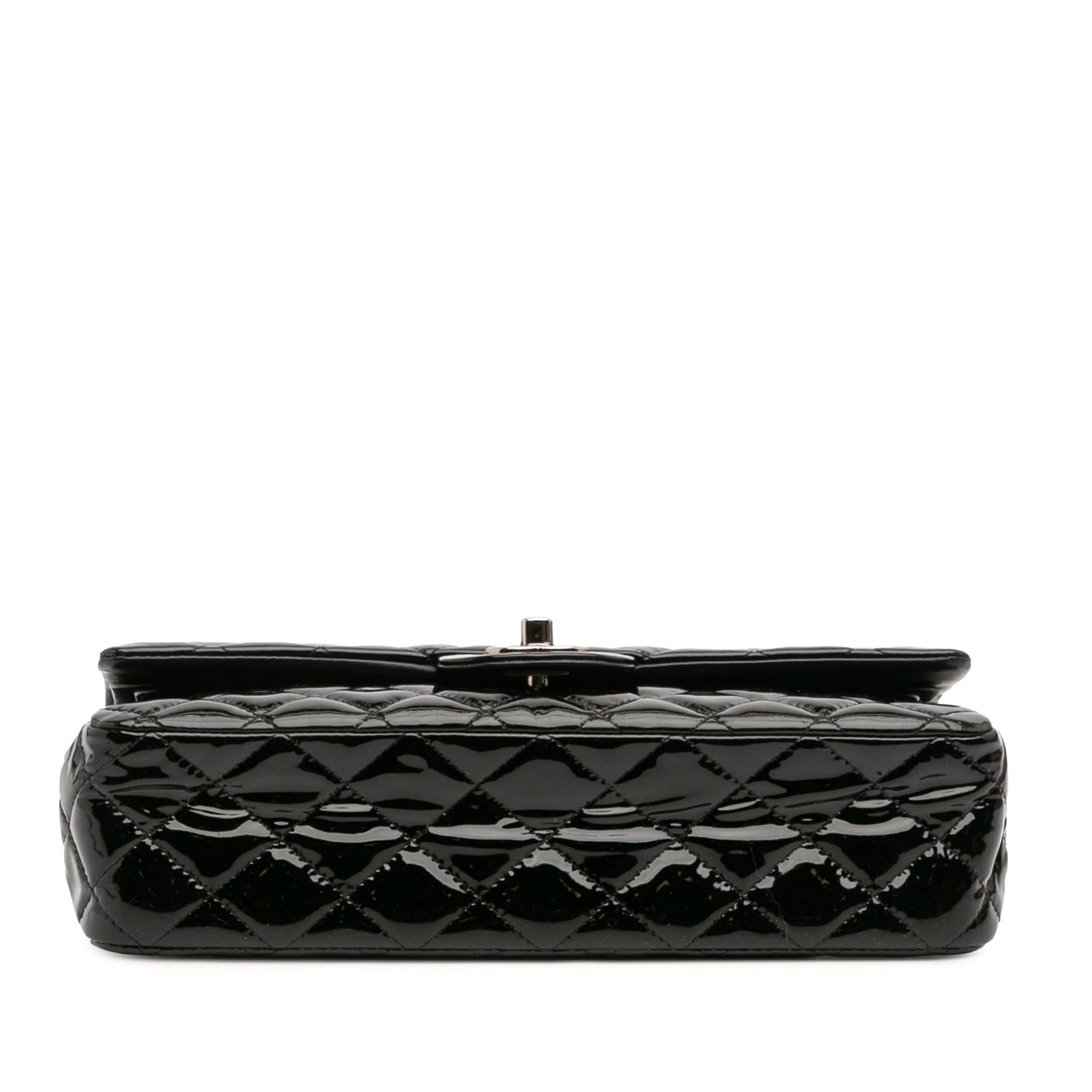 Chanel Medium Classic Patent Double Flap