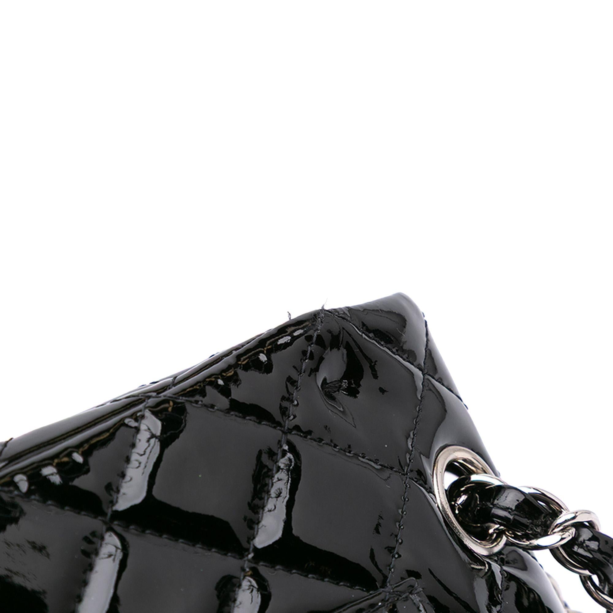 Chanel Medium Classic Patent Double Flap