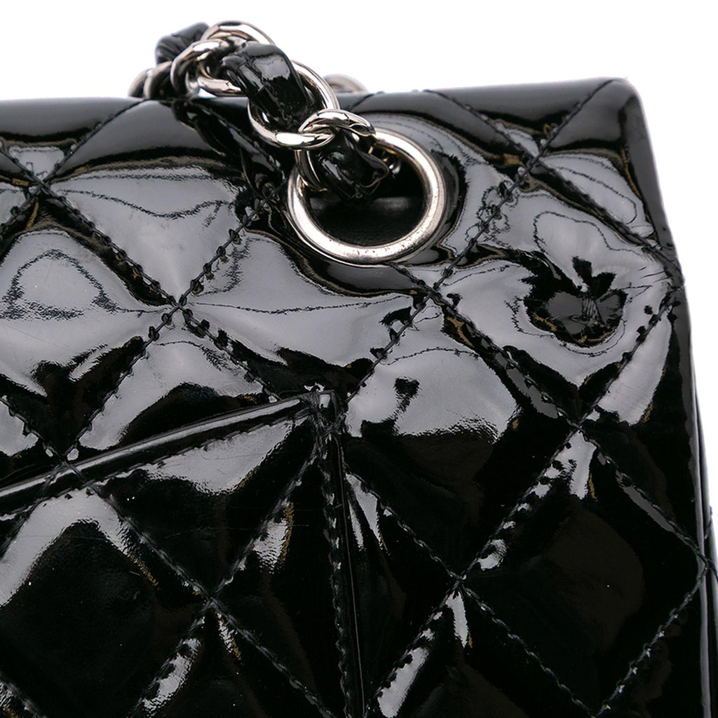 Chanel Medium Classic Patent Double Flap
