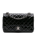 Chanel Medium Classic Patent Double Flap