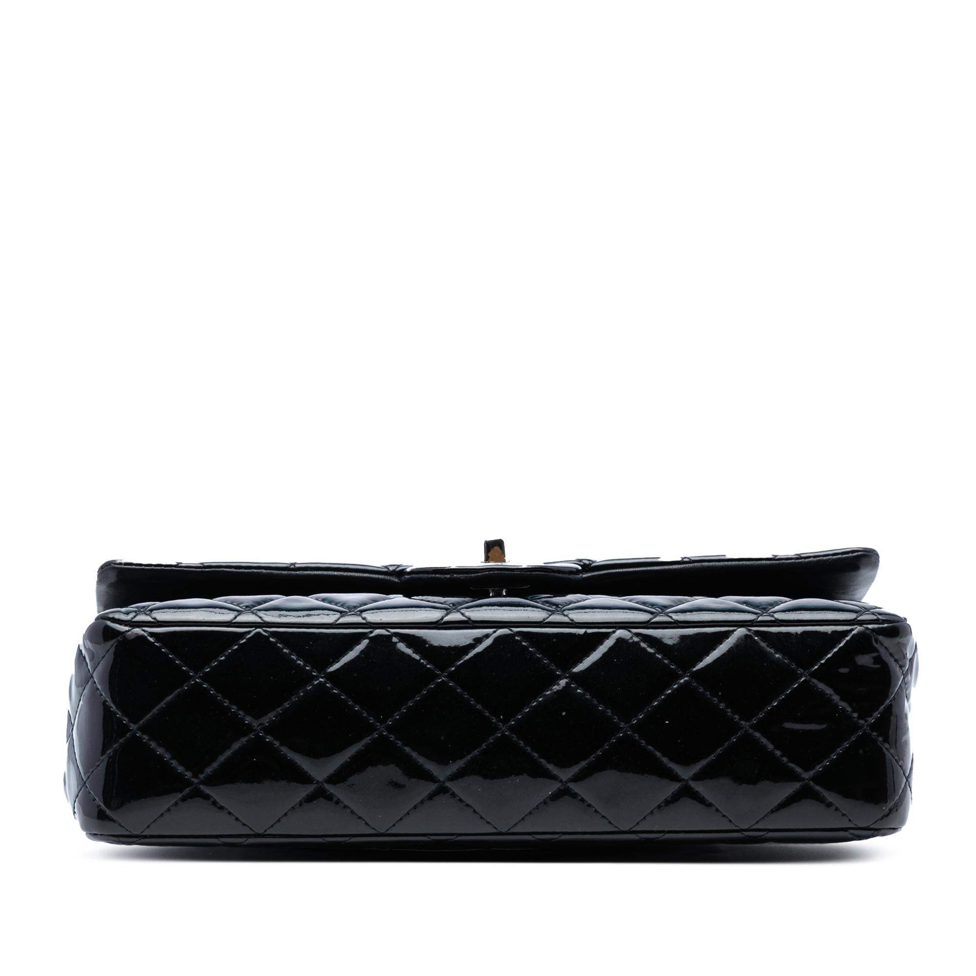 Chanel Medium Classic Patent Double Flap