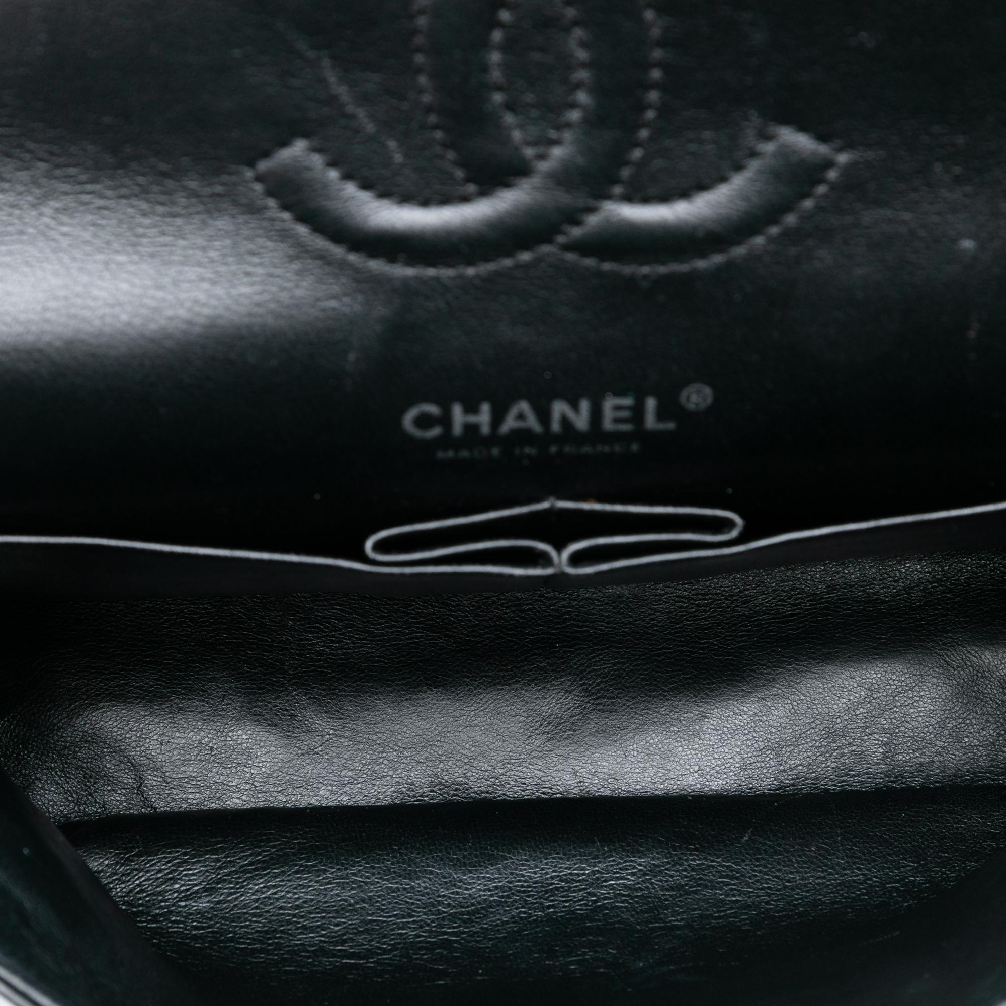 Chanel Medium Classic Patent Double Flap
