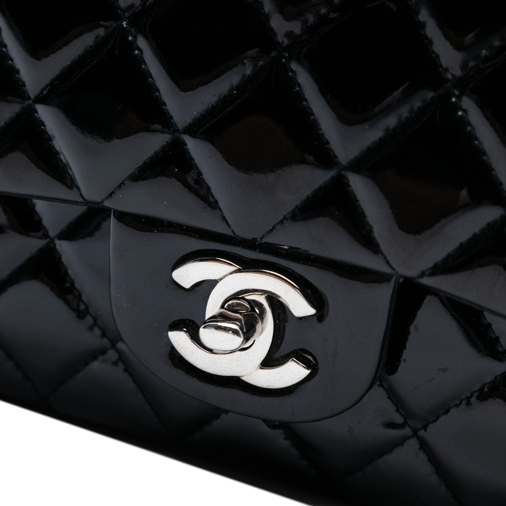 Chanel Medium Classic Patent Double Flap