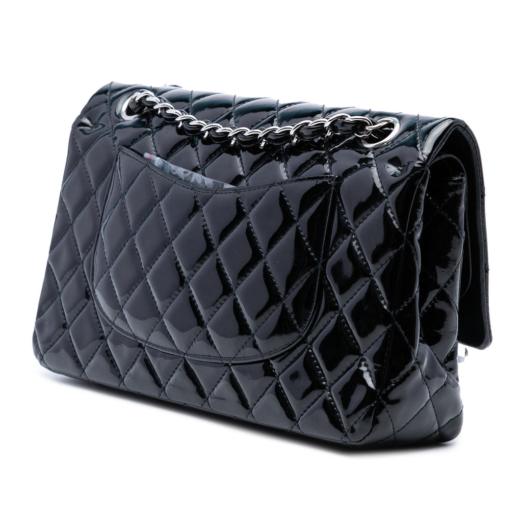 Chanel Medium Classic Patent Double Flap