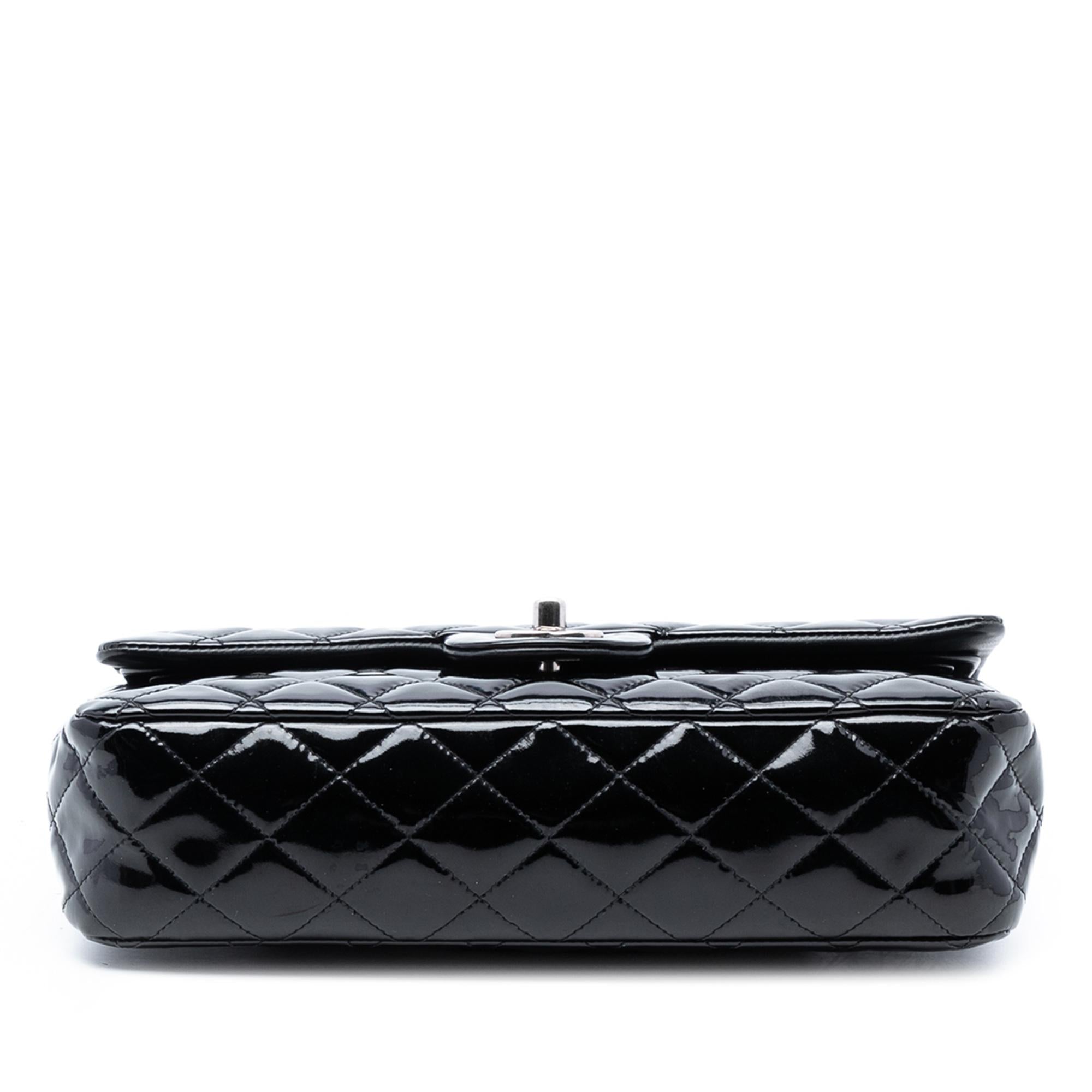 Chanel Medium Classic Patent Double Flap