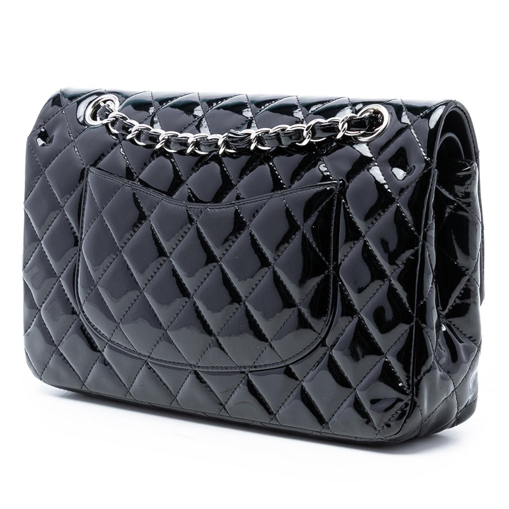 Chanel Medium Classic Patent Double Flap
