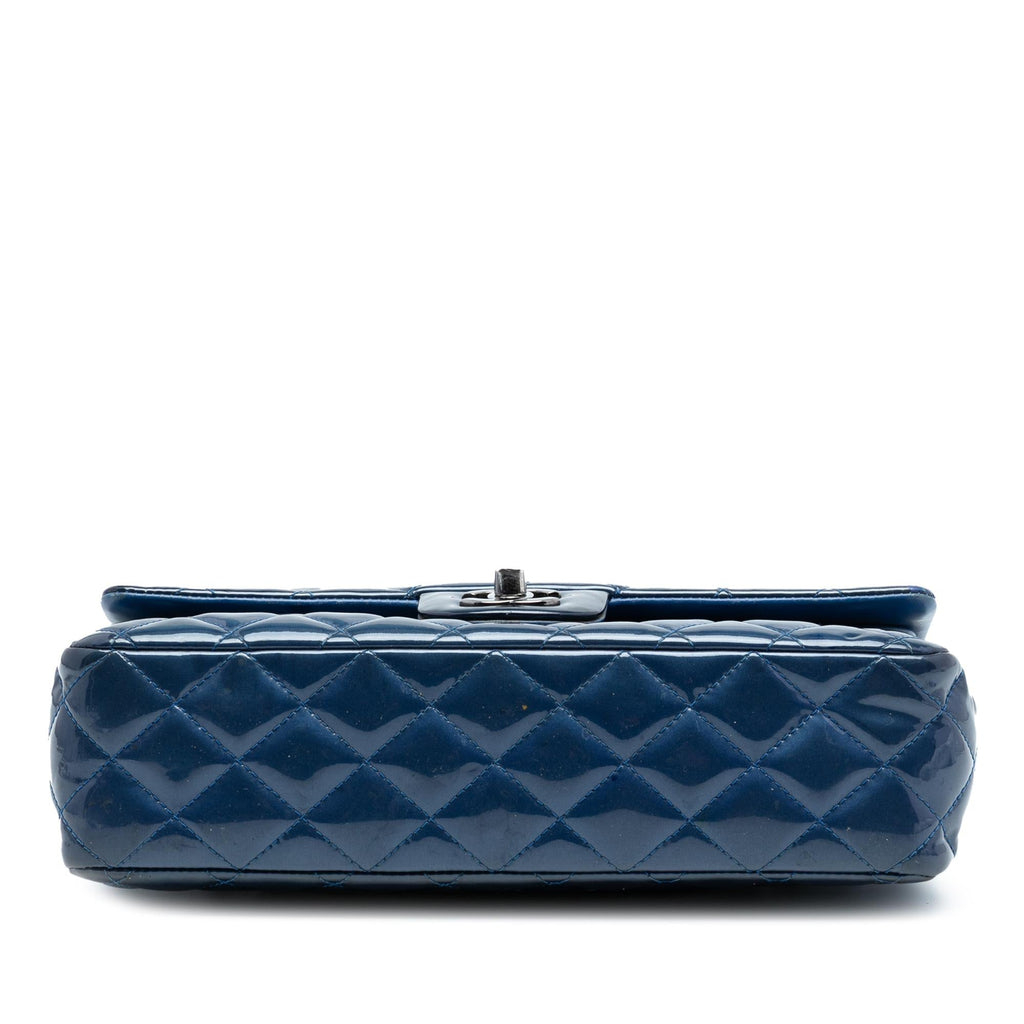 Chanel Medium Classic Patent Double Flap