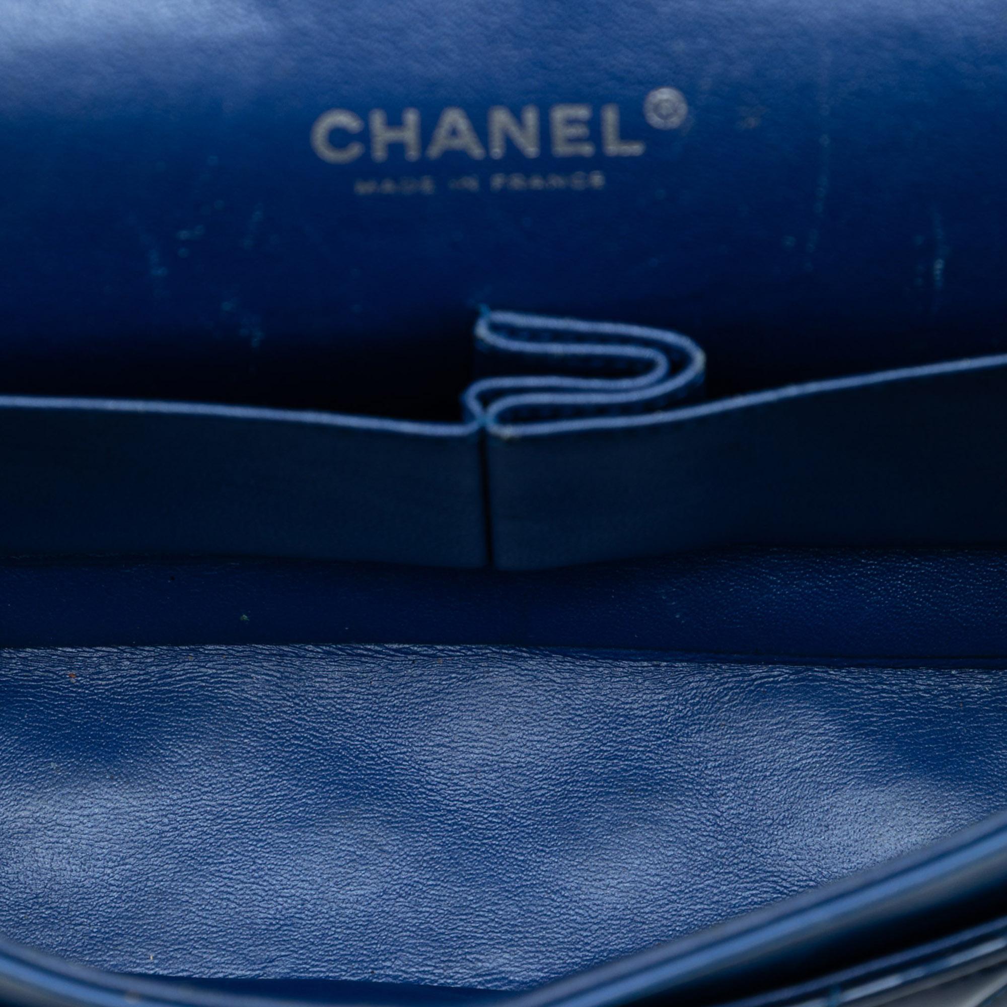 Chanel Medium Classic Patent Double Flap