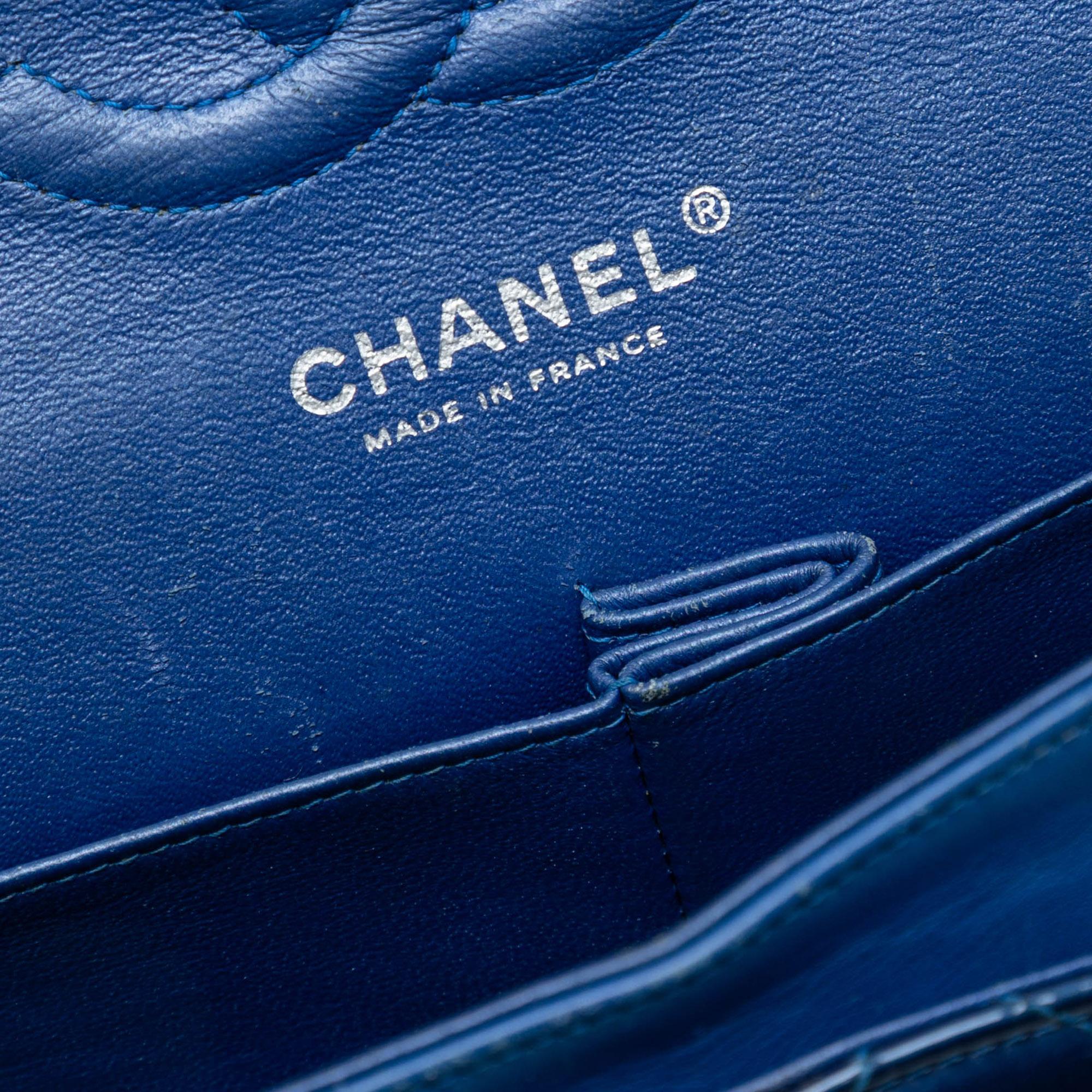 Chanel Medium Classic Patent Double Flap