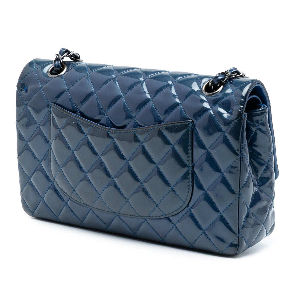 Chanel Medium Classic Patent Double Flap