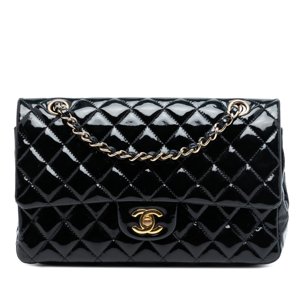 Chanel Medium Classic Patent Double Flap