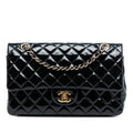 Chanel Medium Classic Patent Double Flap