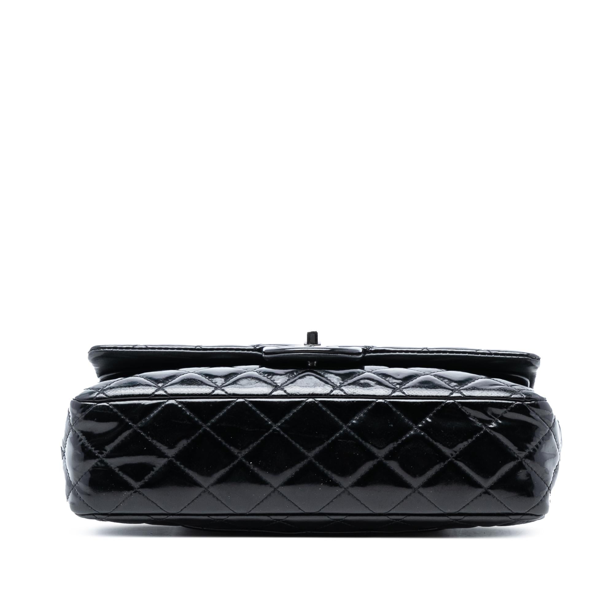Chanel Medium Classic Patent Double Flap