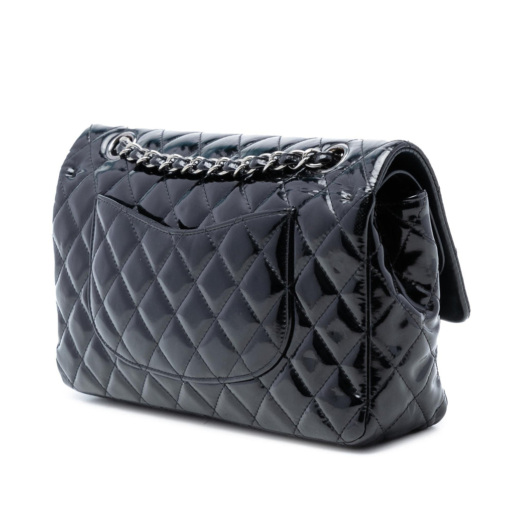Chanel Medium Classic Patent Double Flap