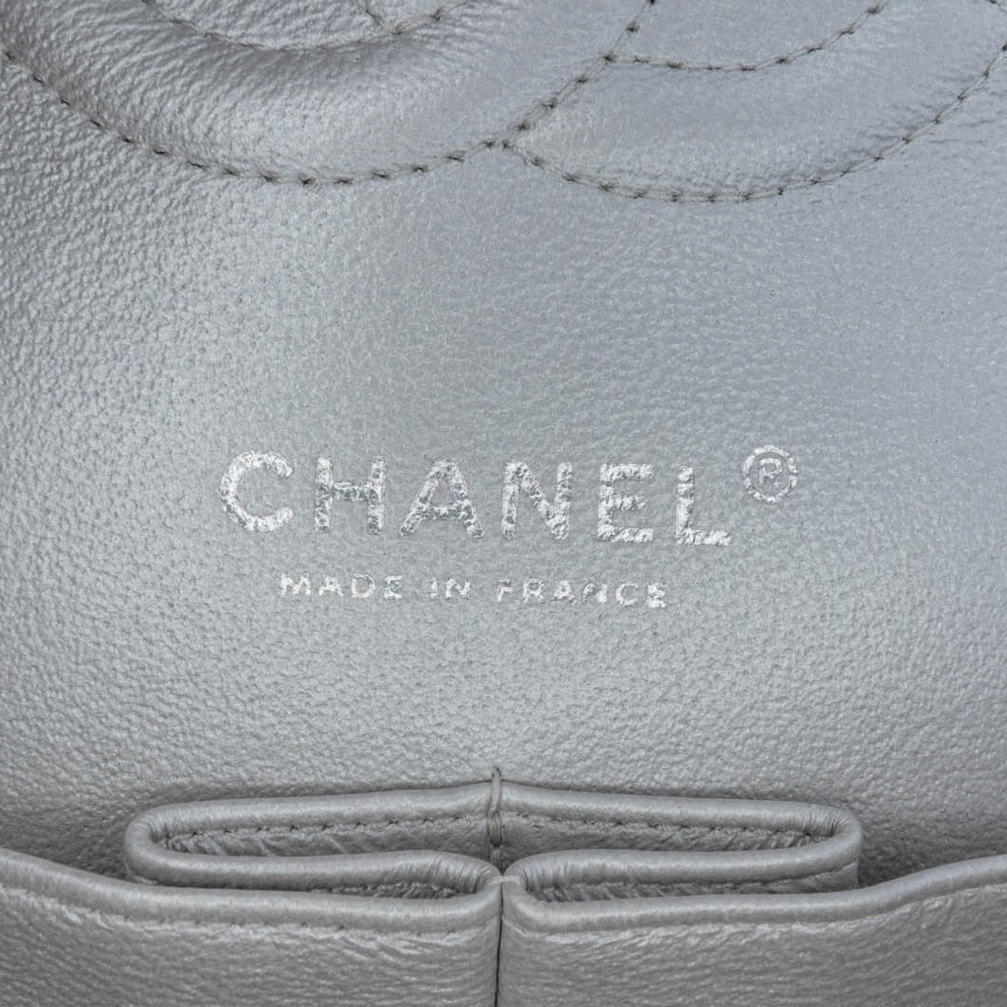 Chanel Medium Classic Perforated Lambskin Double Flap