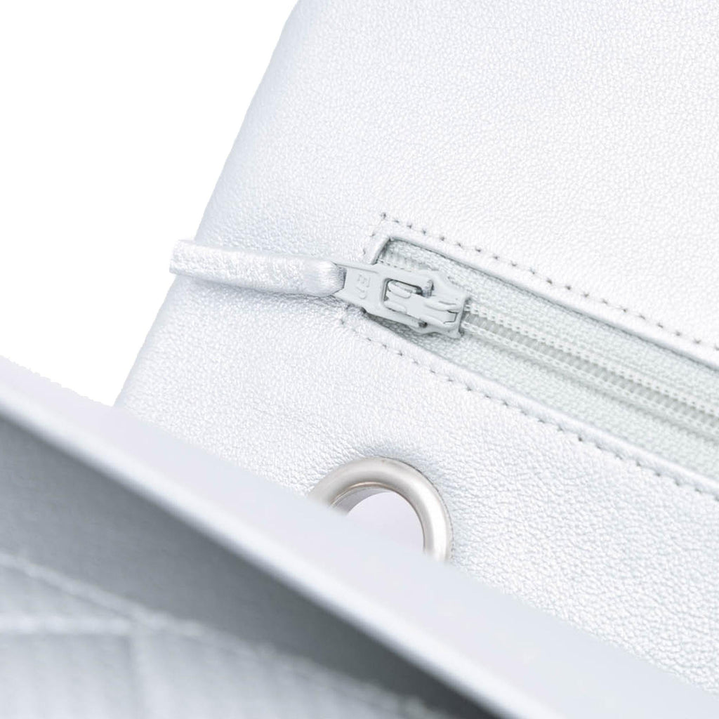 Chanel Medium Classic Perforated Lambskin Double Flap