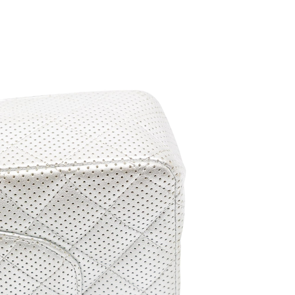 Chanel Medium Classic Perforated Lambskin Double Flap