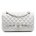 Chanel Medium Classic Perforated Lambskin Double Flap