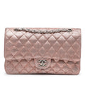 Chanel Medium Classic Pixel Effect Double Flap (SHG-0YL6Yz)