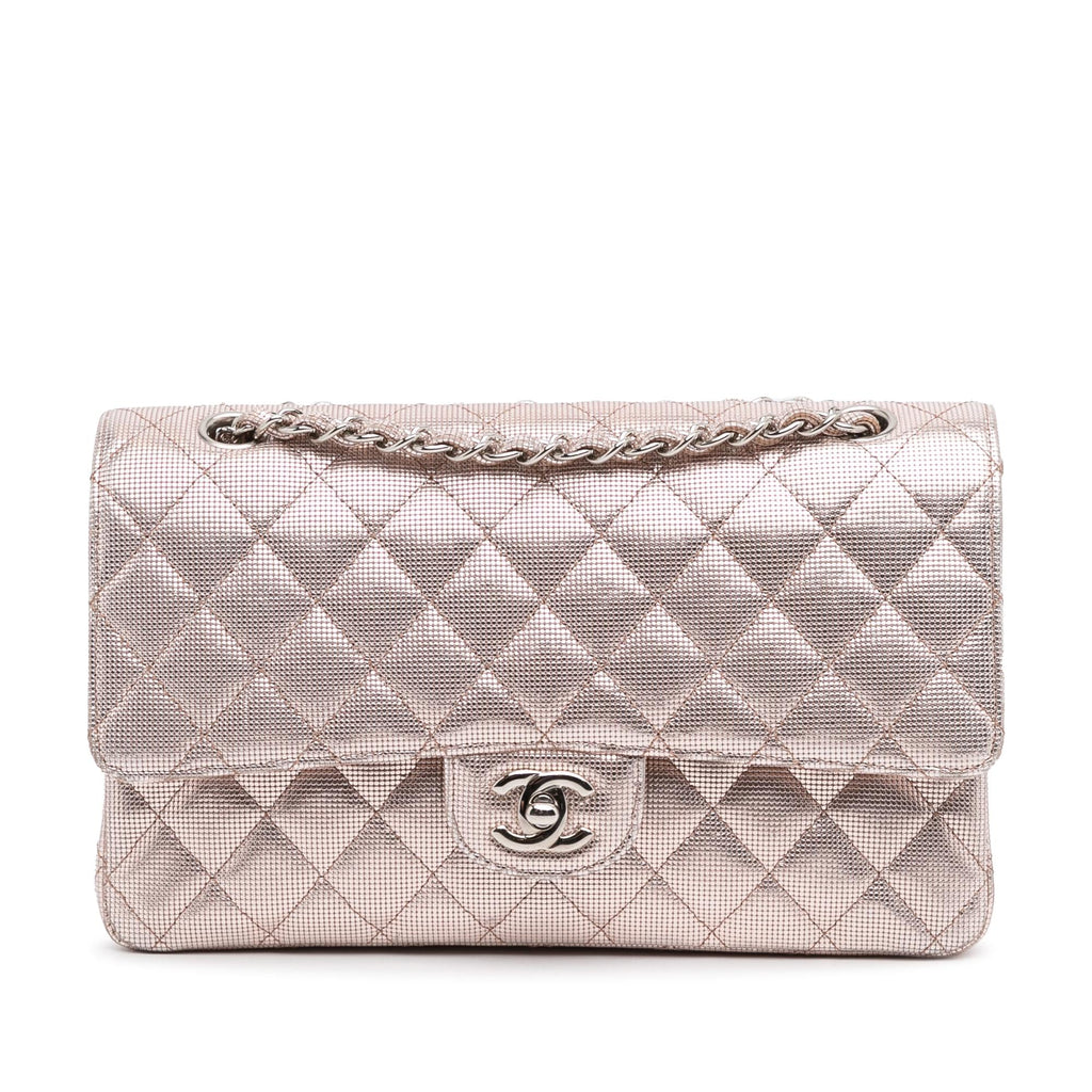 Chanel Medium Classic Pixel Effect Double Flap (SHG-aNHyi9)