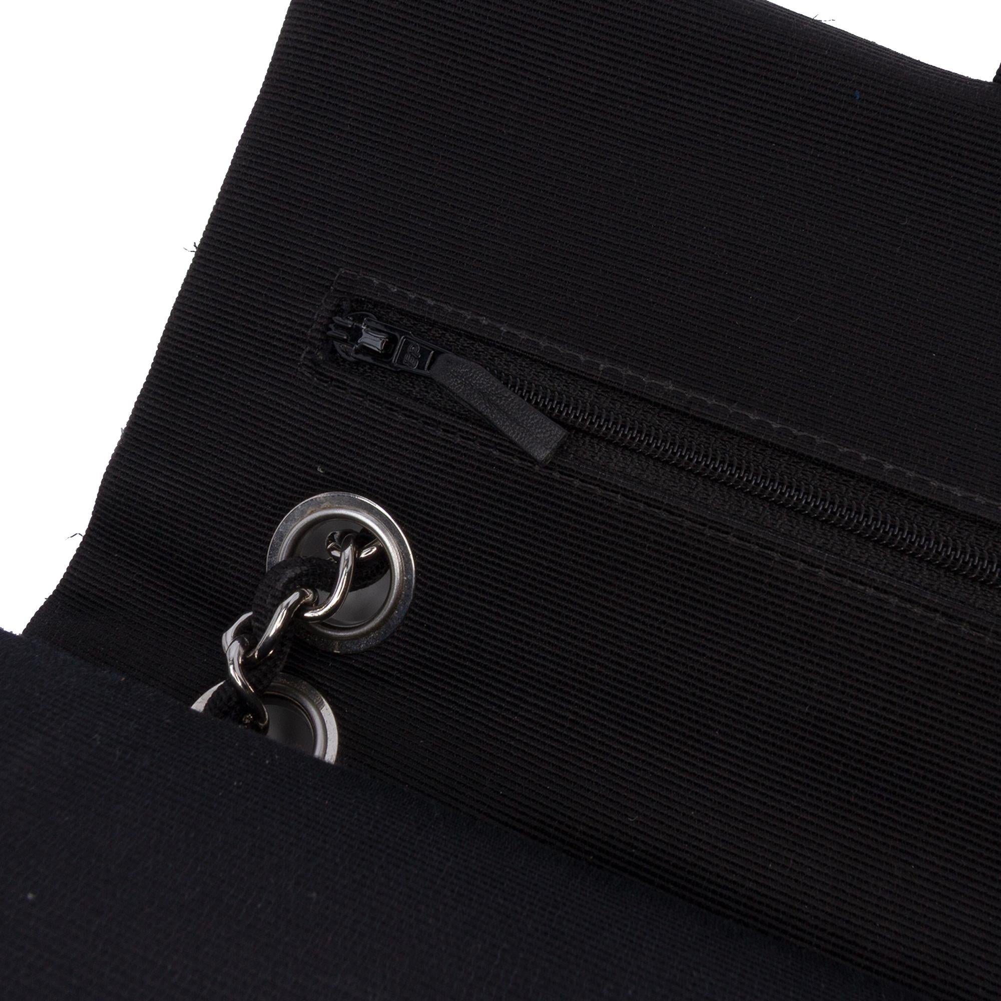 Chanel Medium Classic Ribbon Tweed Double Flap