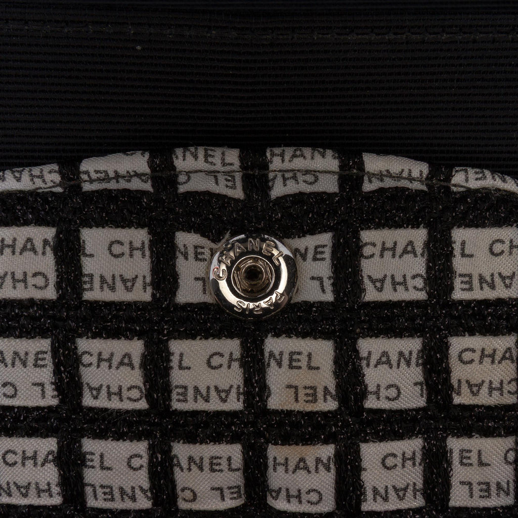 Chanel Medium Classic Ribbon Tweed Double Flap