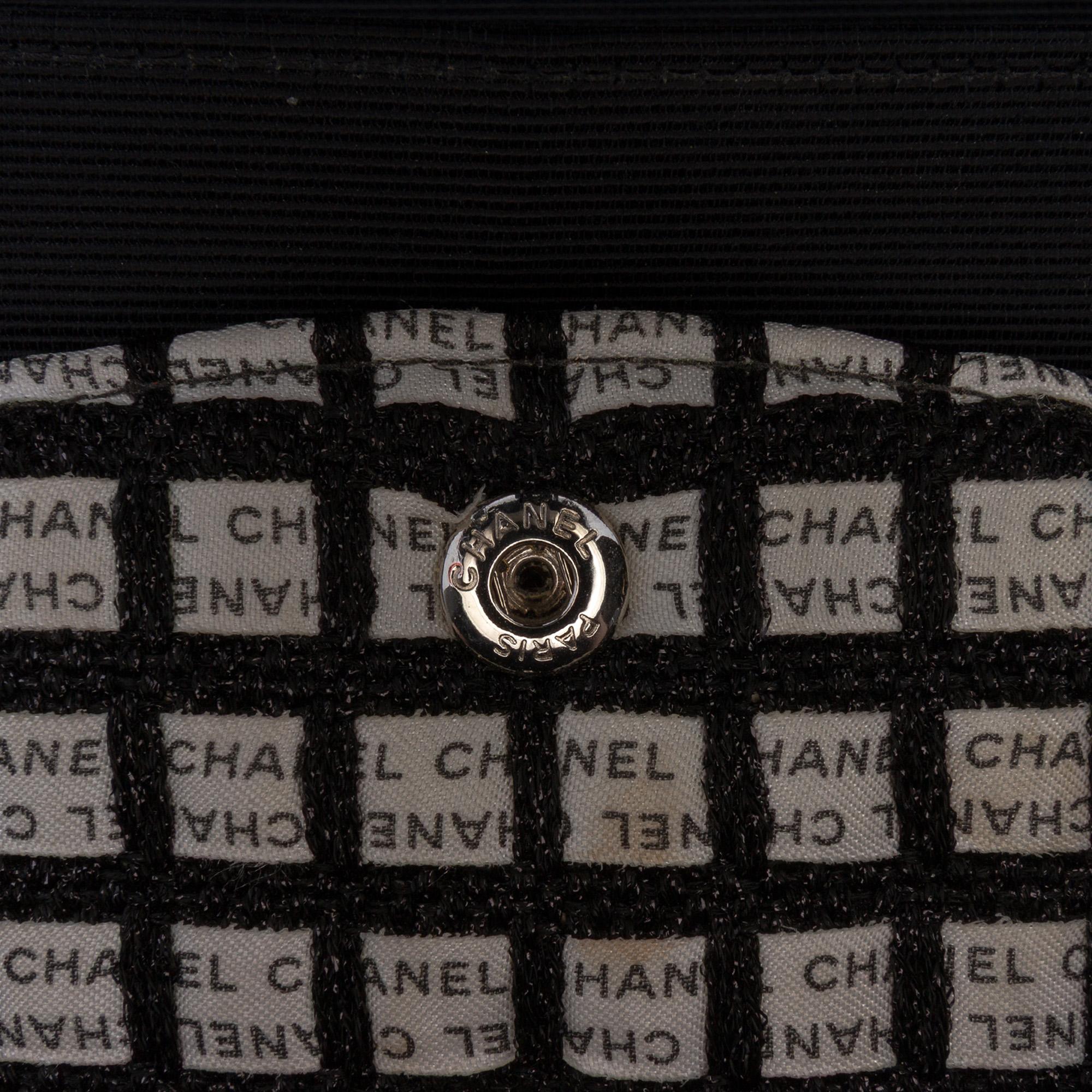 Chanel Medium Classic Ribbon Tweed Double Flap