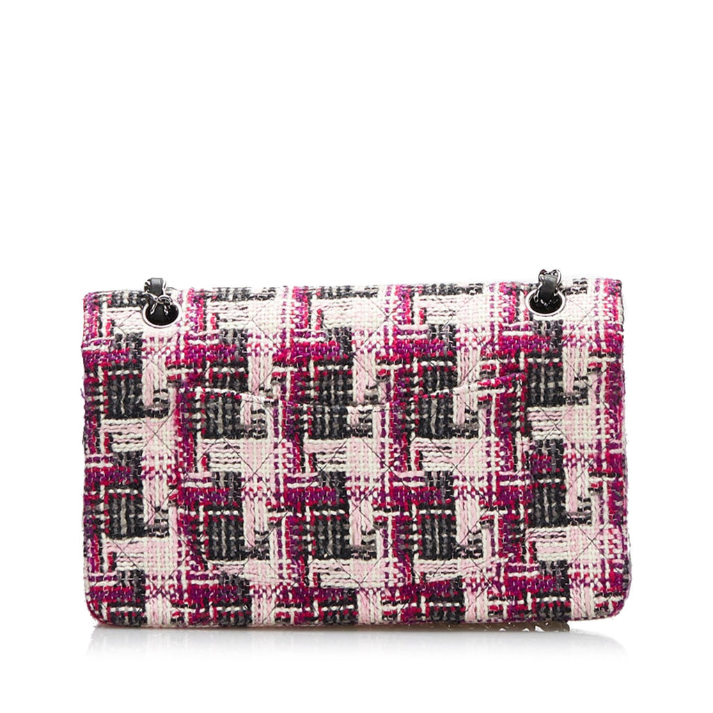 Chanel Medium Classic Tweed Double Flap (SHG-FPU6E2)