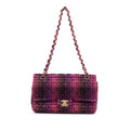 Chanel Medium Classic Tweed Double Flap