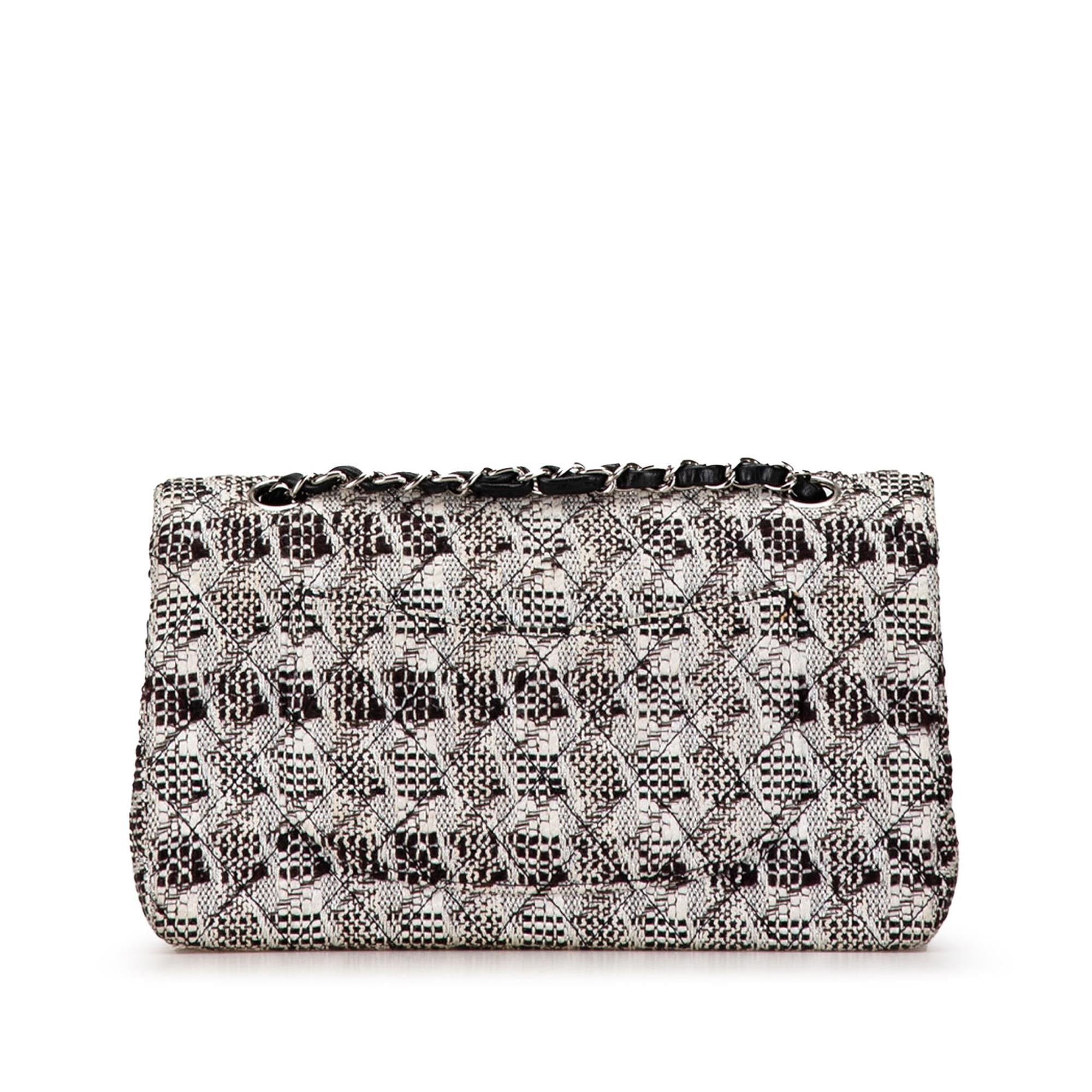 Chanel Medium Classic Tweed Double Flap