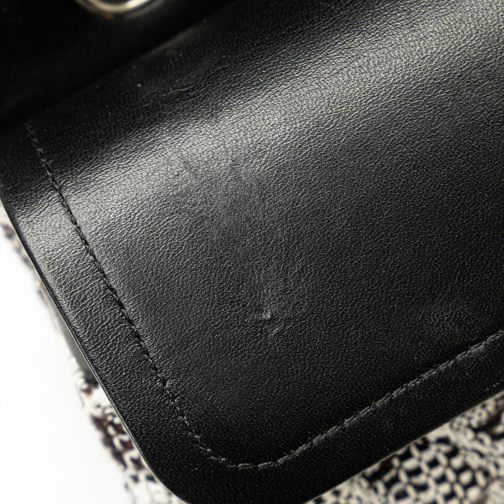 Chanel Medium Classic Tweed Double Flap