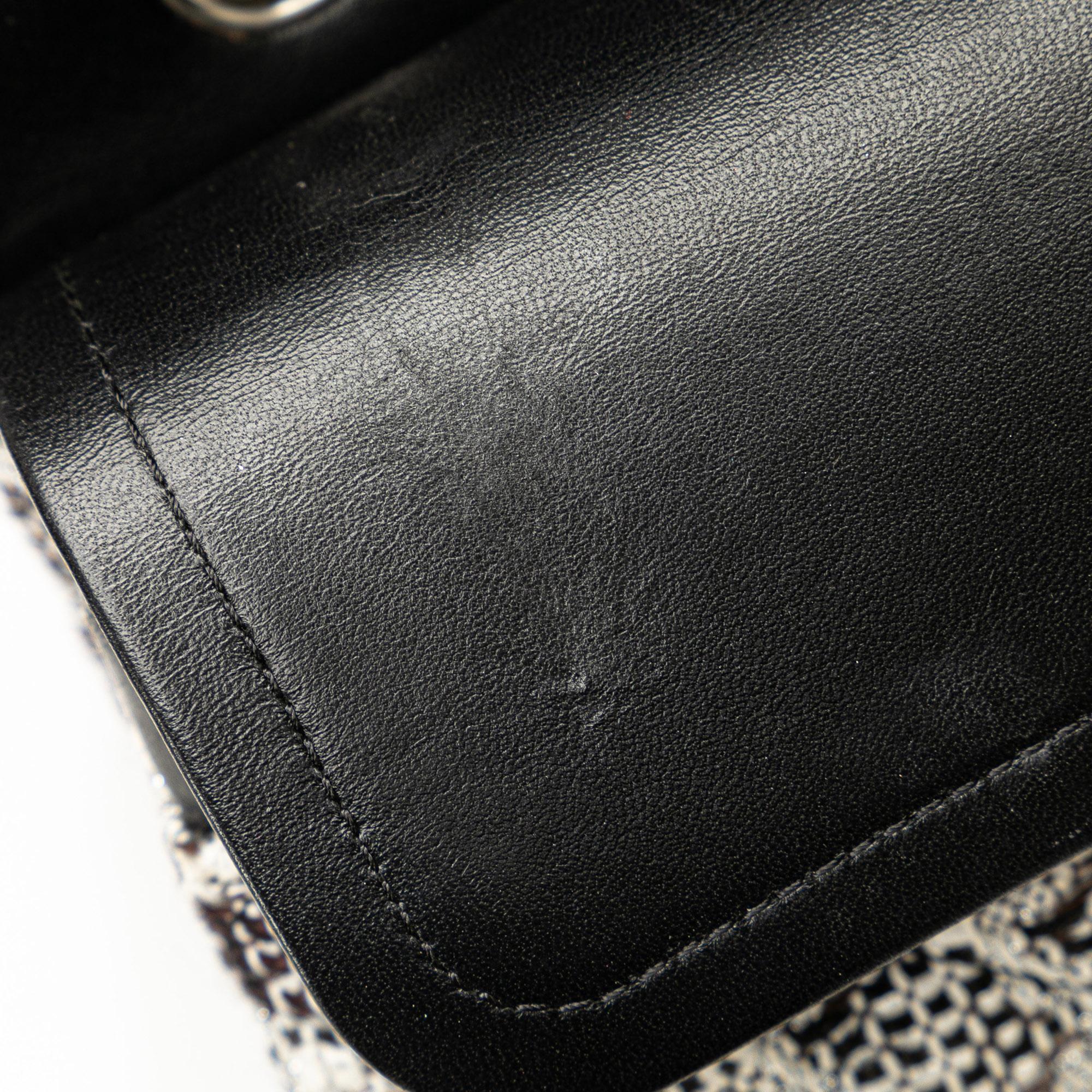 Chanel Medium Classic Tweed Double Flap