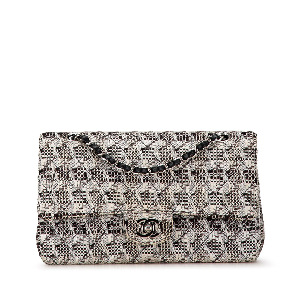 Chanel Medium Classic Tweed Double Flap