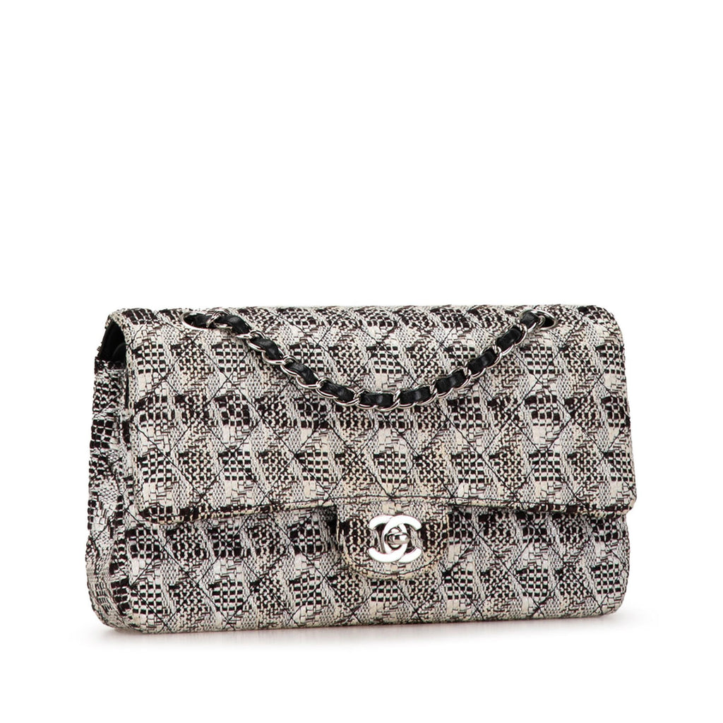 Chanel Medium Classic Tweed Double Flap