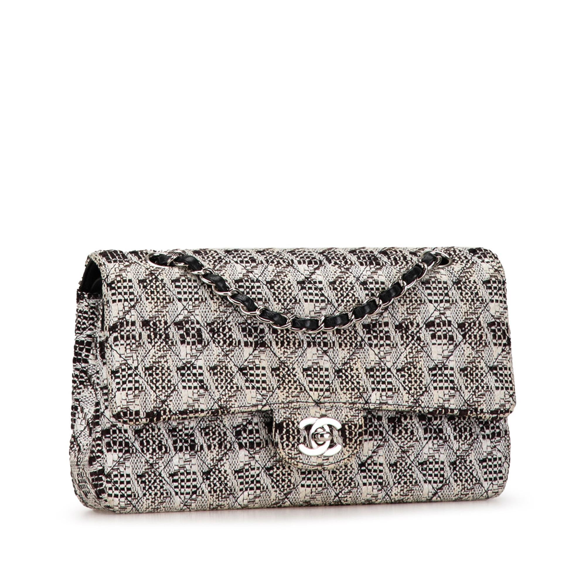Chanel Medium Classic Tweed Double Flap