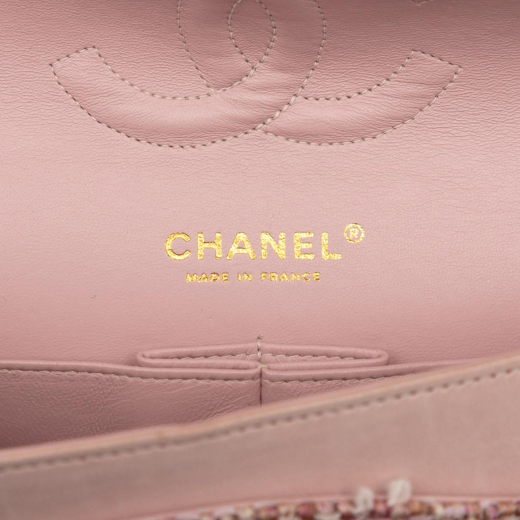 Chanel Medium Classic Tweed Double Flap