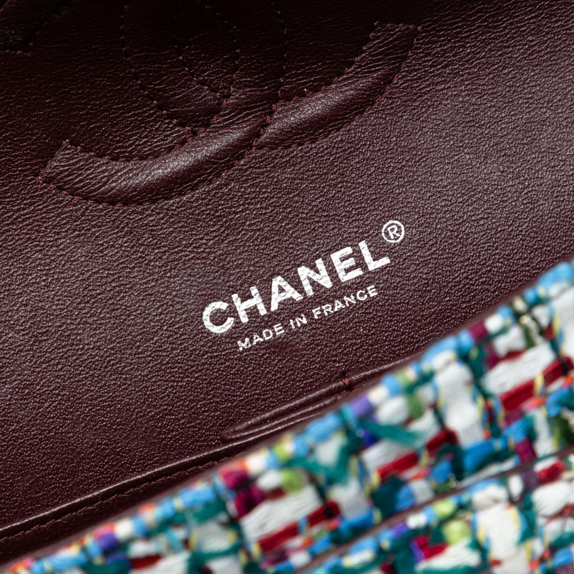 Chanel Medium Classic Tweed Double Flap