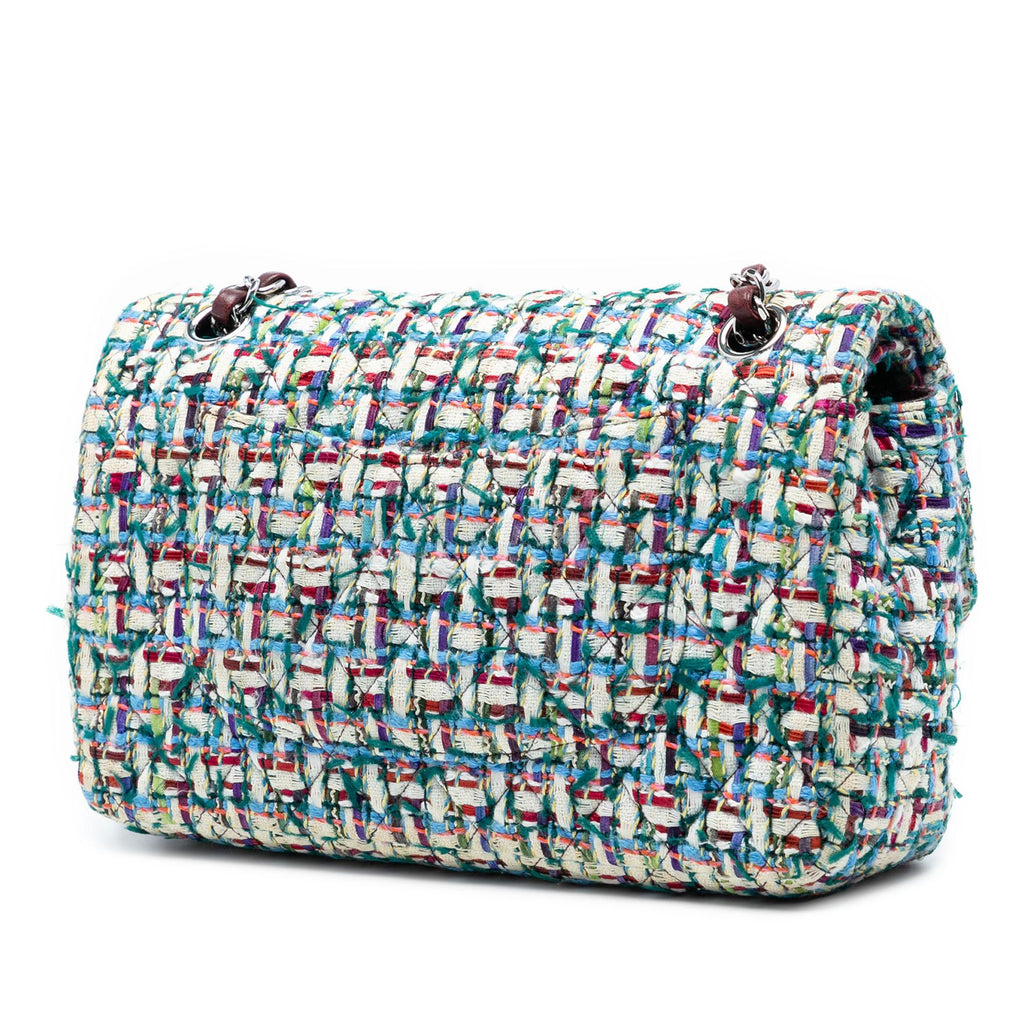 Chanel Medium Classic Tweed Double Flap