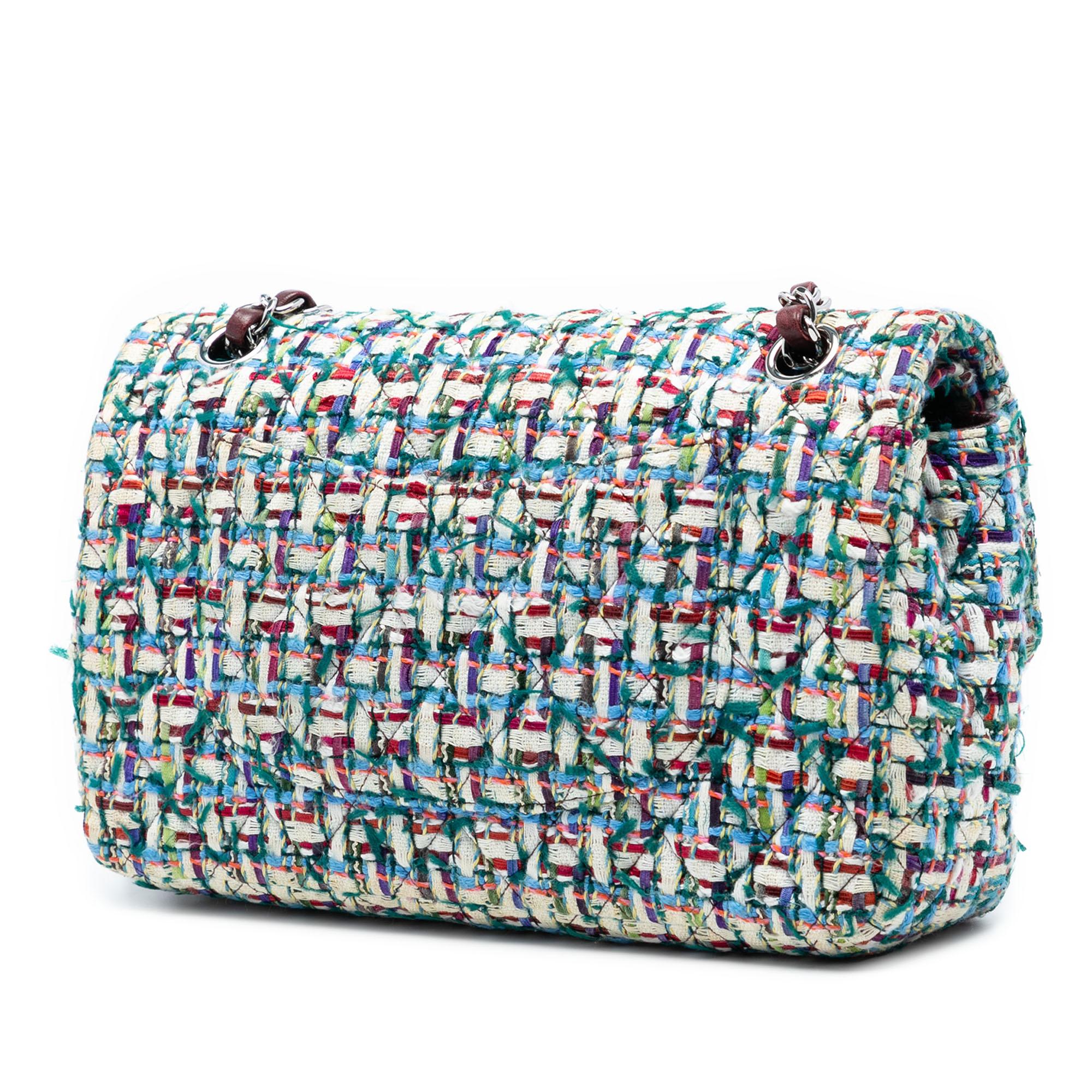 Chanel Medium Classic Tweed Double Flap