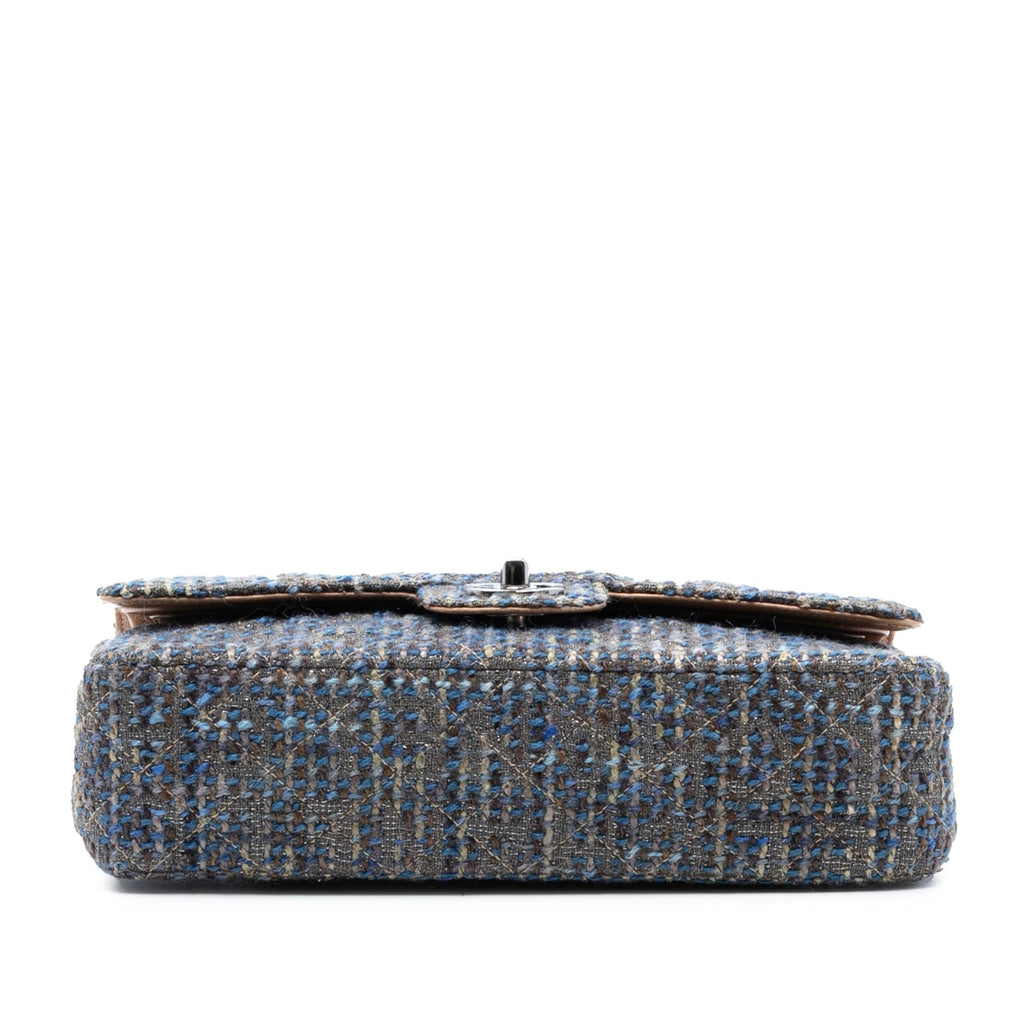 Chanel Medium Classic Tweed Double Flap