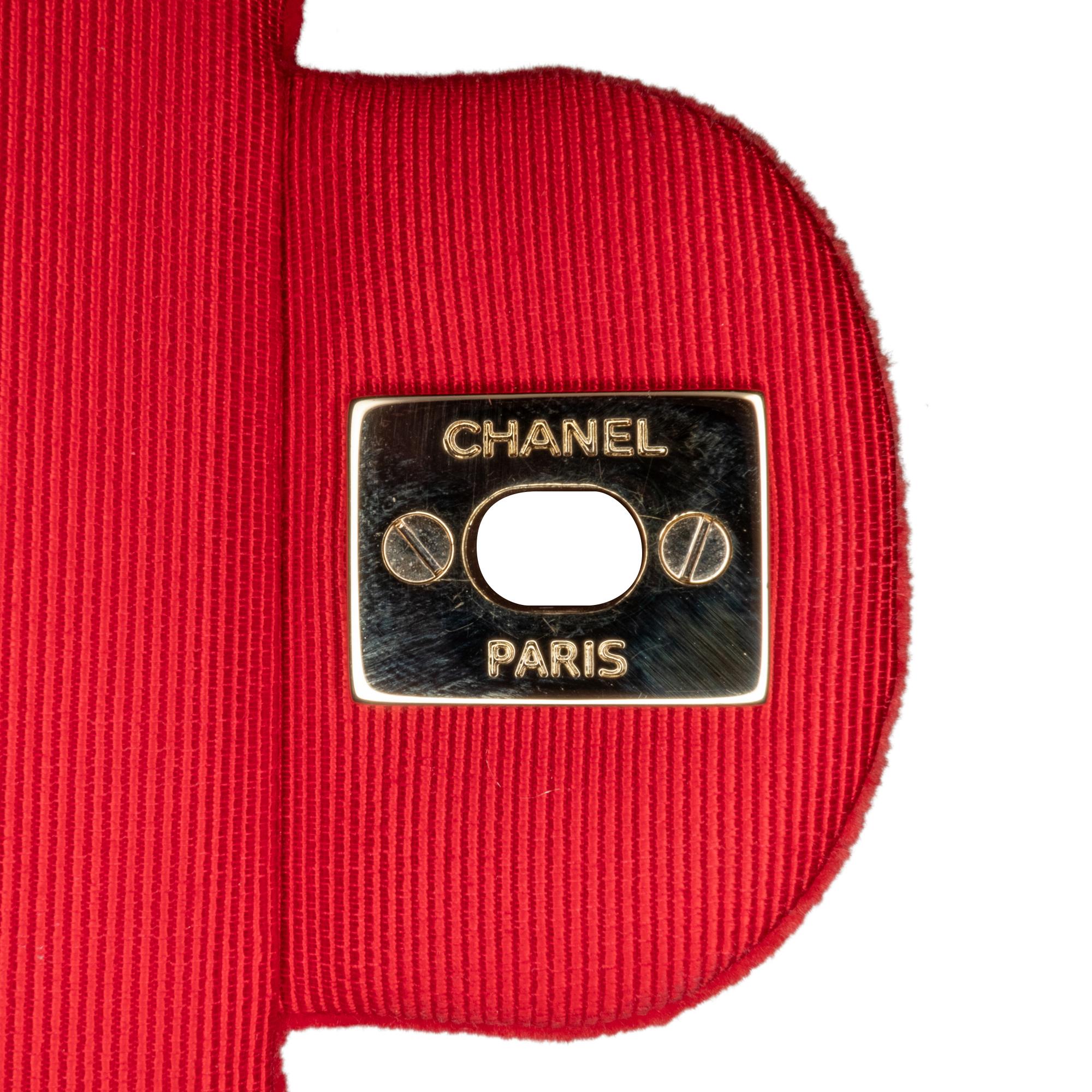 Chanel Medium Classic Velvet Double Flap