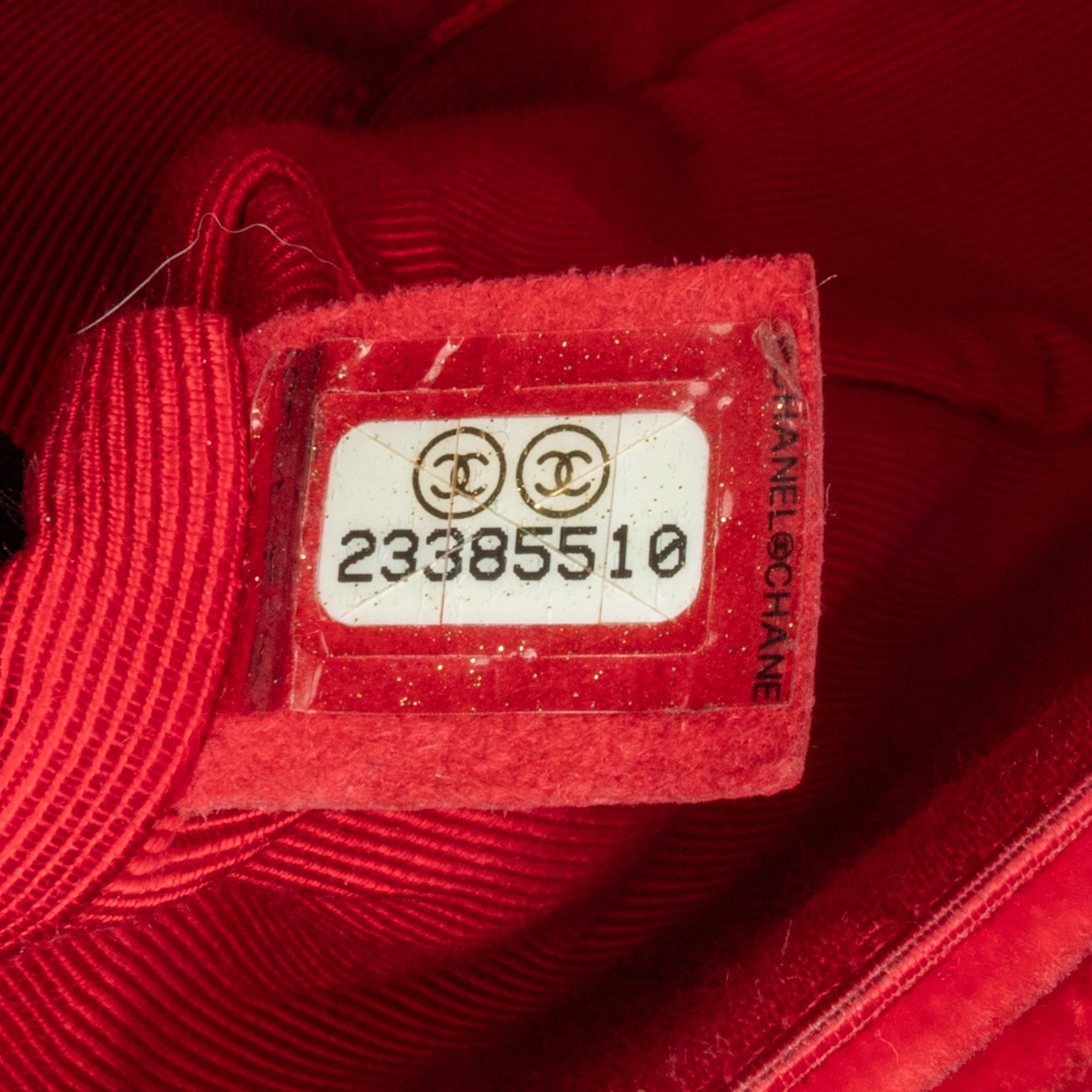 Chanel Medium Classic Velvet Double Flap