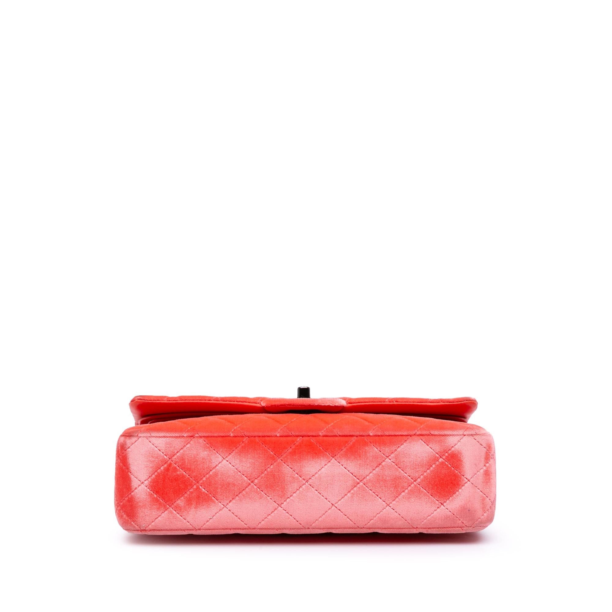 Chanel Medium Classic Velvet Double Flap