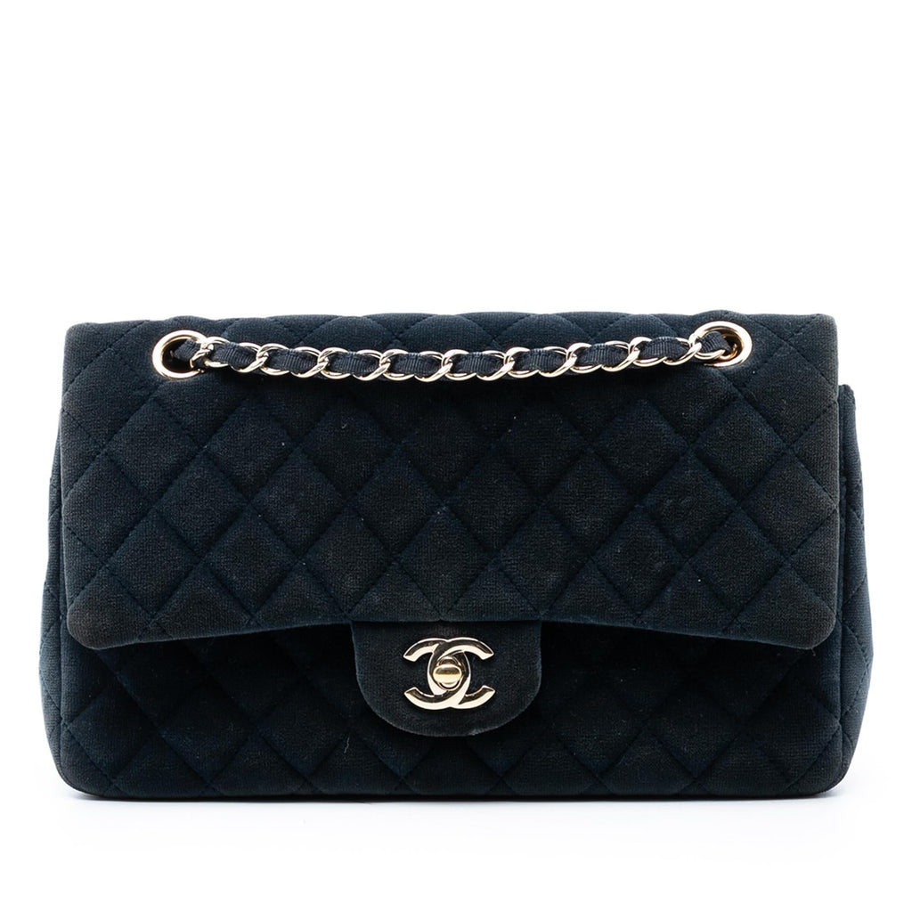 Chanel Medium Classic Velvet Double Flap